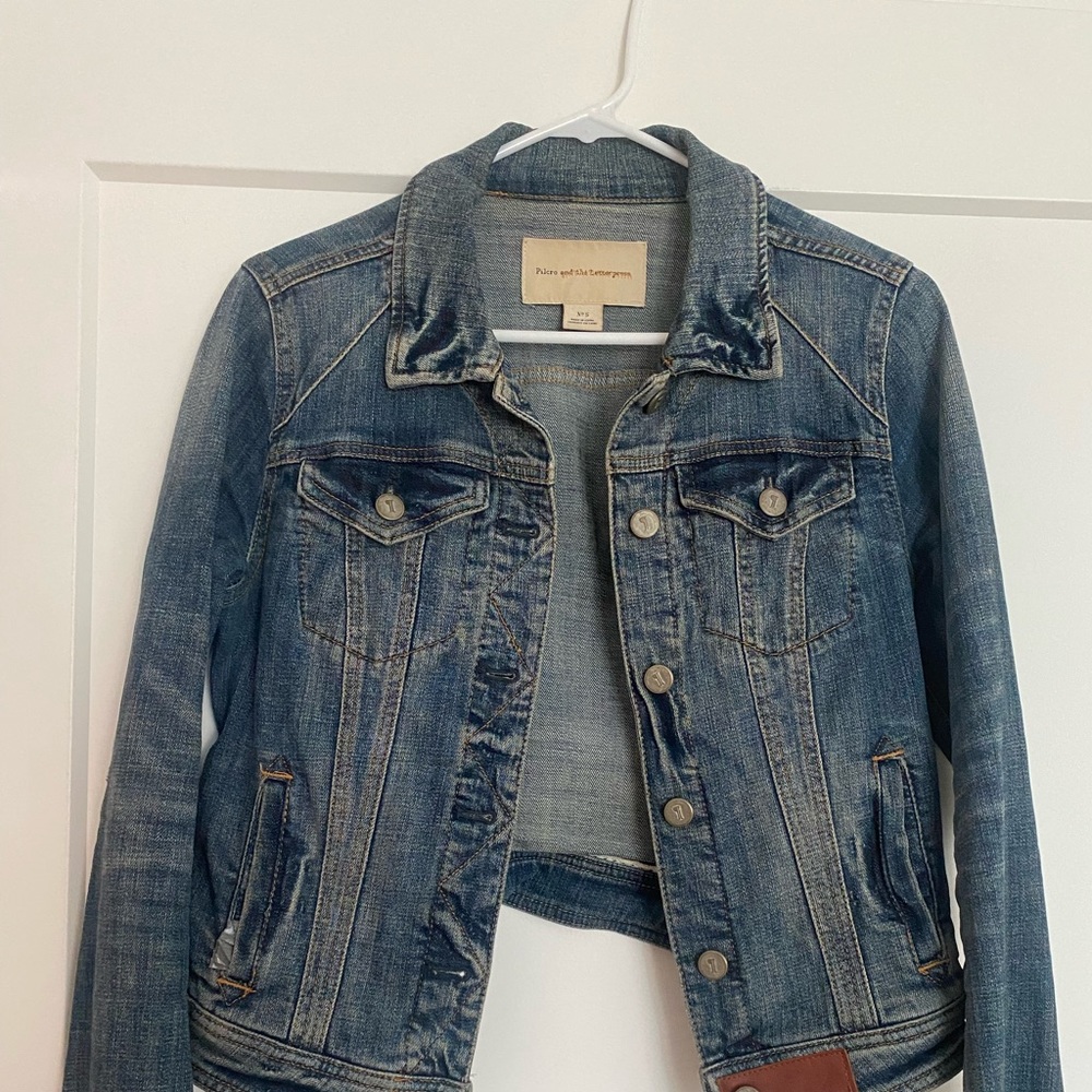 Closet staple Jean jacket from Anthropologie!